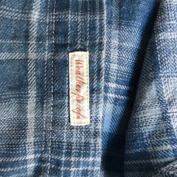 Original Weatherproof Vintage Large Flannel Blue - Picture 8 of 8